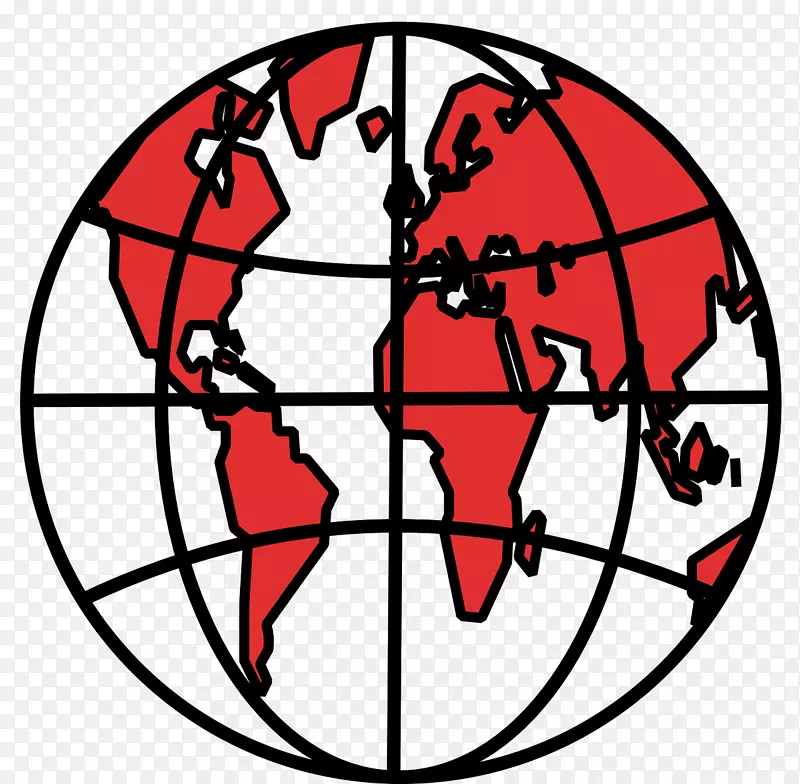 地球符号世界剪贴画-地球仪