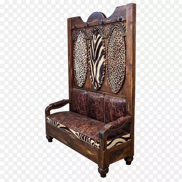 椅子沙发古董棕色椅子