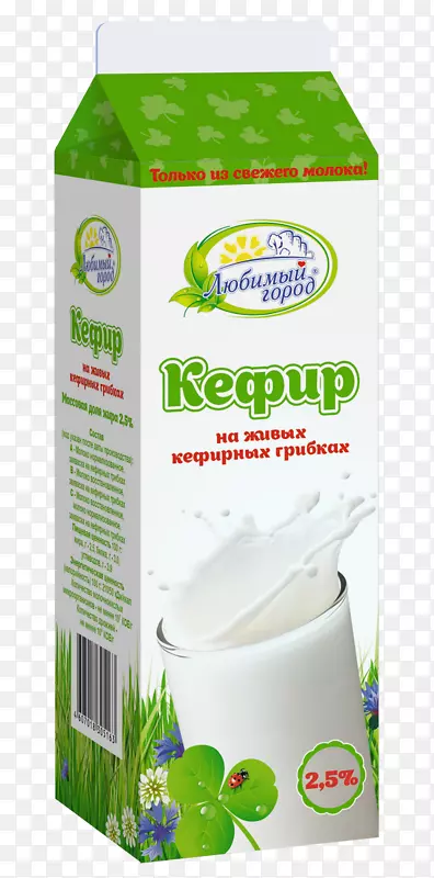 kefir牛奶ryazhenka乳制品涂抹奶