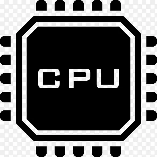 信息计算机硬件停止标志交通标志-cpu