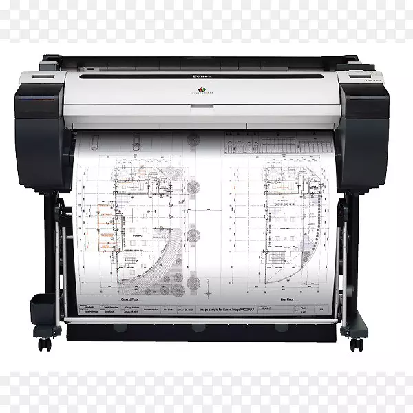 宽幅面打印机佳能喷墨绘图机打印机