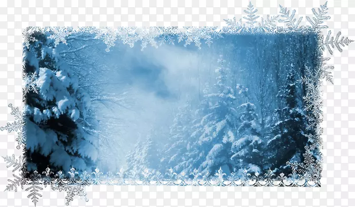 桌面壁纸，冬季暴风雪，雪景猎人-冬天