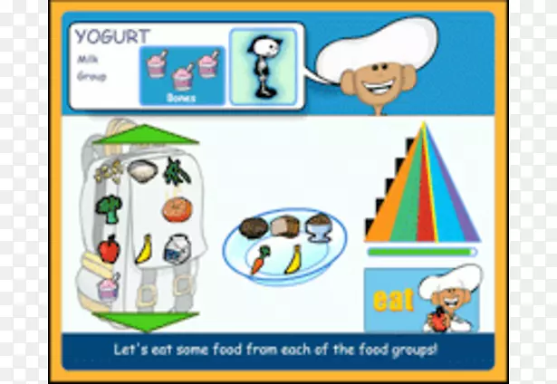 科技食品金字塔字体-健康饮食金字塔
