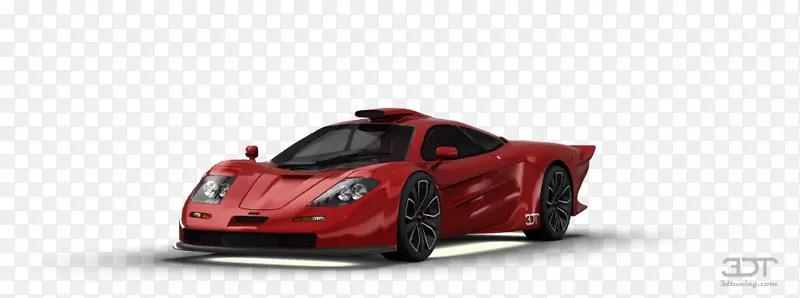 超级跑车汽车设计模型汽车性能车-迈凯轮F1