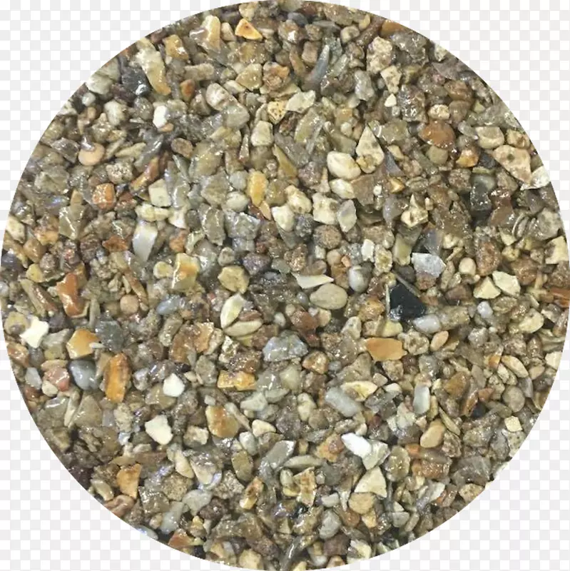 砾石卵石混合物棕色重铺