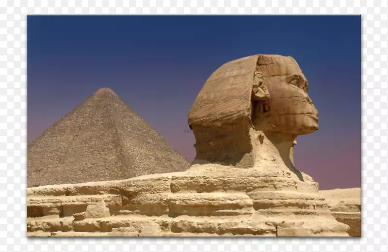 吉萨大狮身人面像，吉萨大金字塔，开罗，吉萨墓地，世界奇迹-金字塔