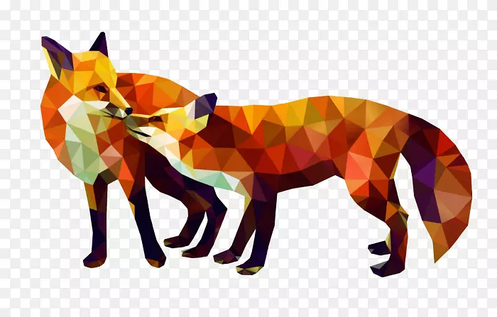 红狐鼻子野生动物-狐狸