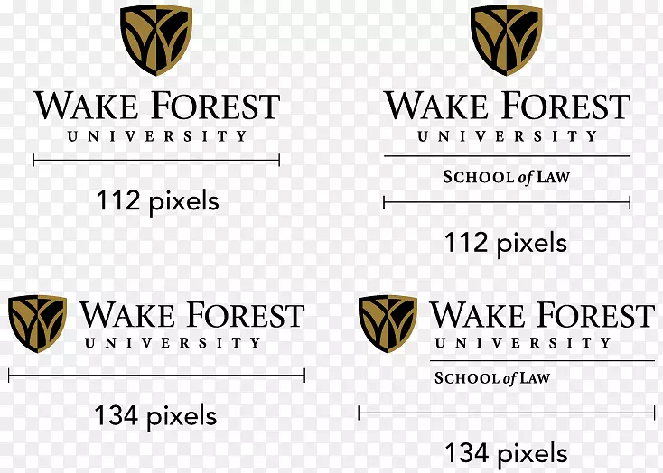 威克森林大学公文标志品牌设计