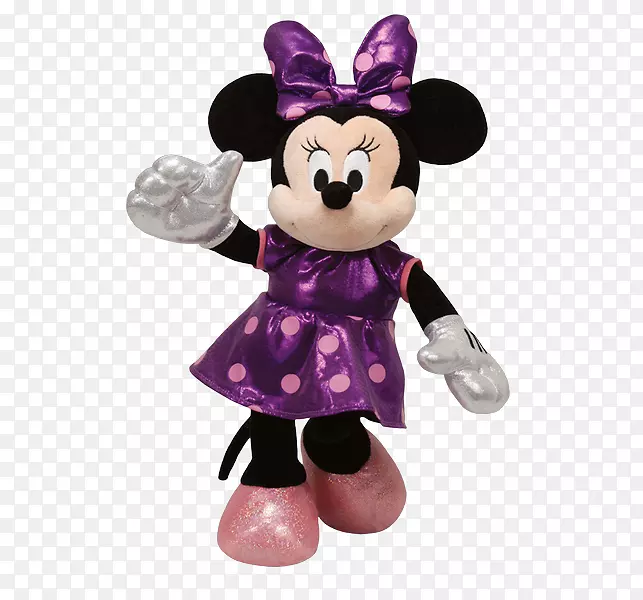 Minnie老鼠Amazon.com ty Inc.豆豆宝宝毛绒玩具和可爱玩具-米妮老鼠
