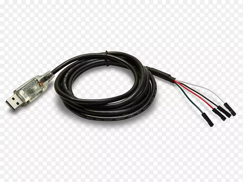 同轴电缆usb适配器电连接器.串行电缆