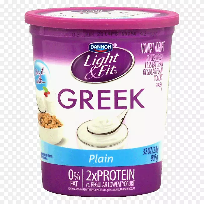 希腊菜酸奶罗根希腊酸奶营养事实标签-希腊酸奶