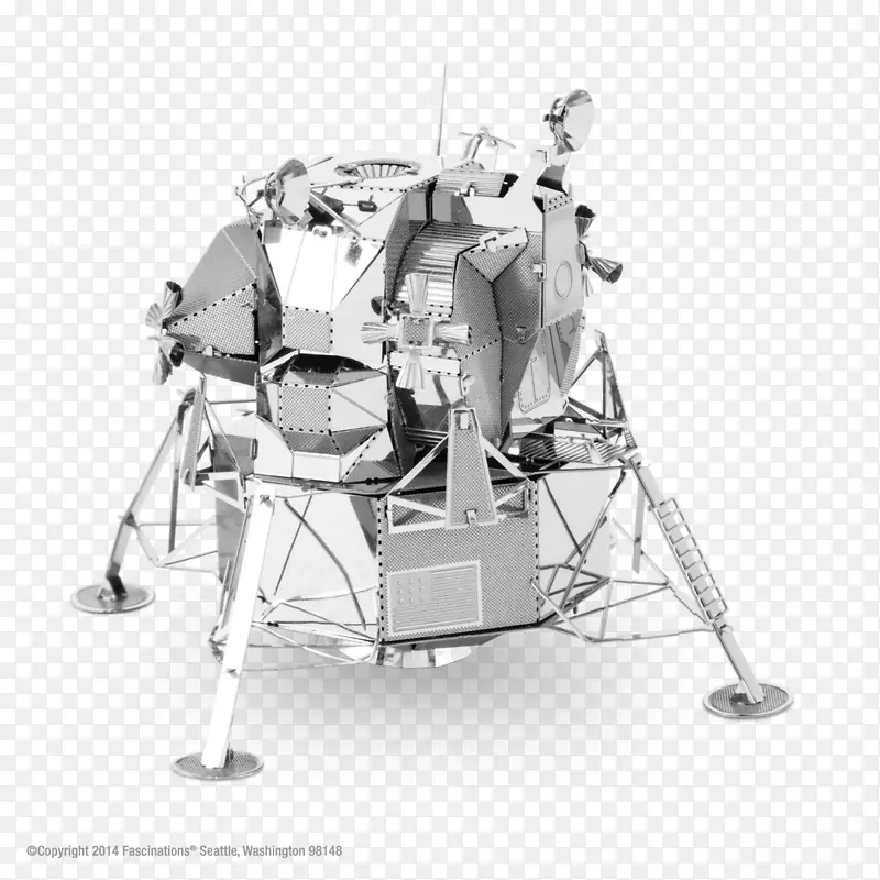 阿波罗计划阿波罗登月舱登月激光切割月球着陆器-月球