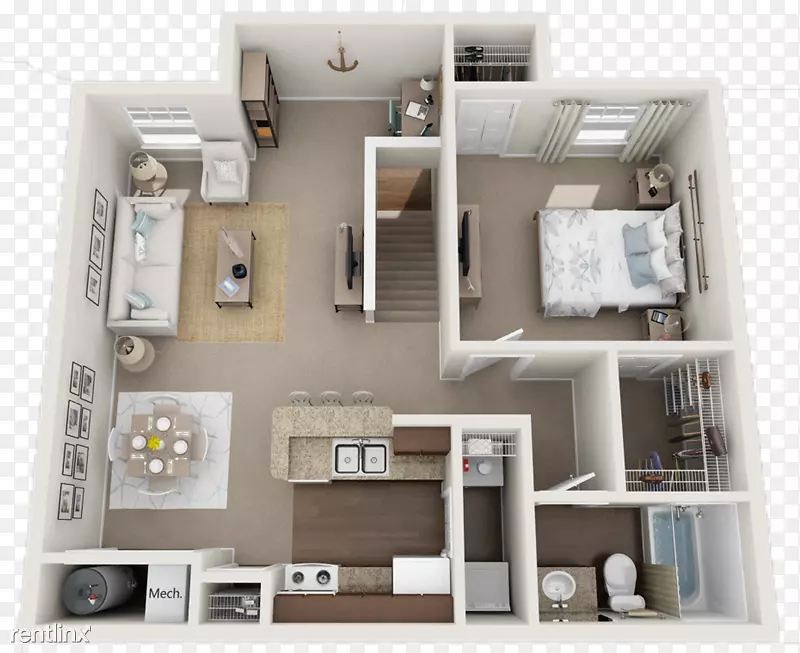 蔡斯公寓楼，房子，公寓评级，租赁-公寓