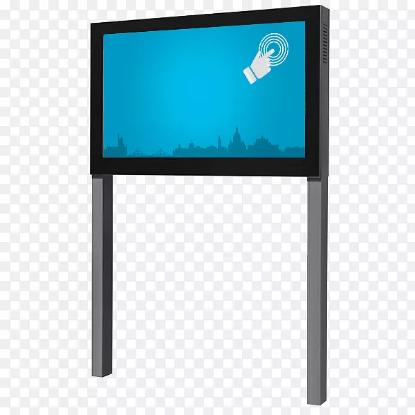电脑显示器数码标志广告电子视觉显示液晶显示器