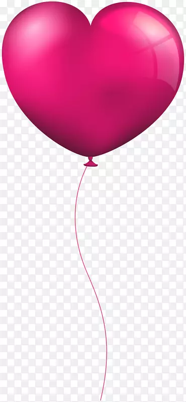 花瓣气球夹艺术-粉红色气球