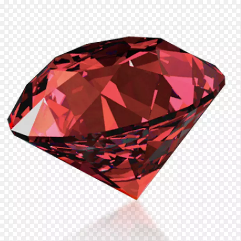 红宝石钻石克拉戒指