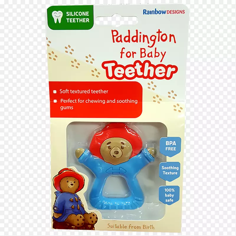 帕丁顿熊玩具牙齿婴儿玩具