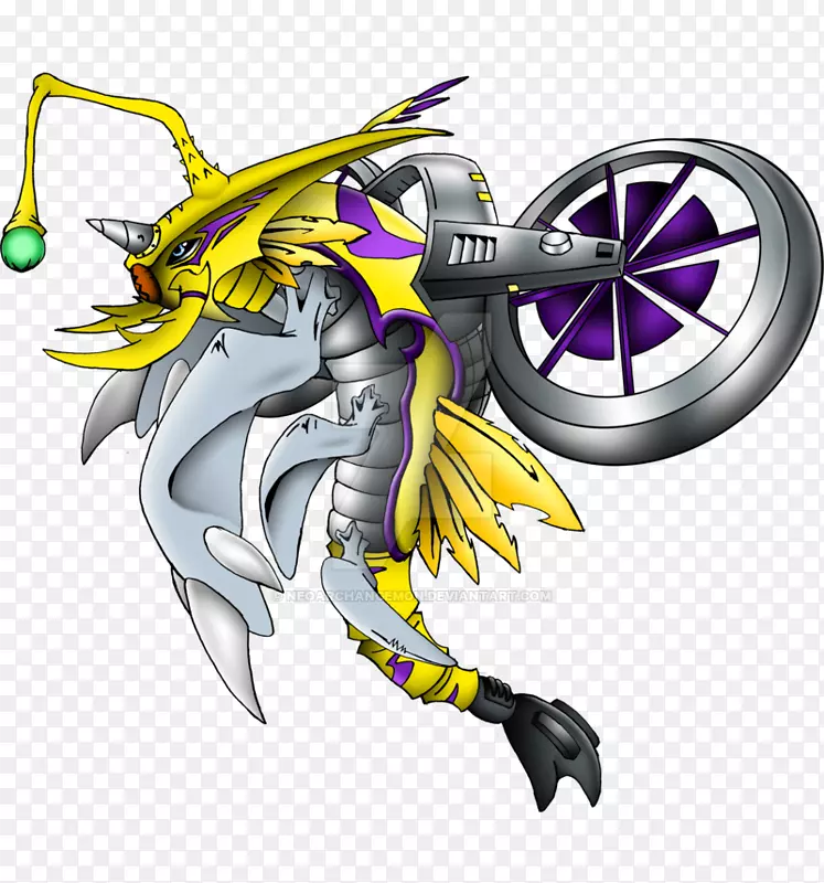 甲壳虫触须线虫-Digimon数码化-Digimon