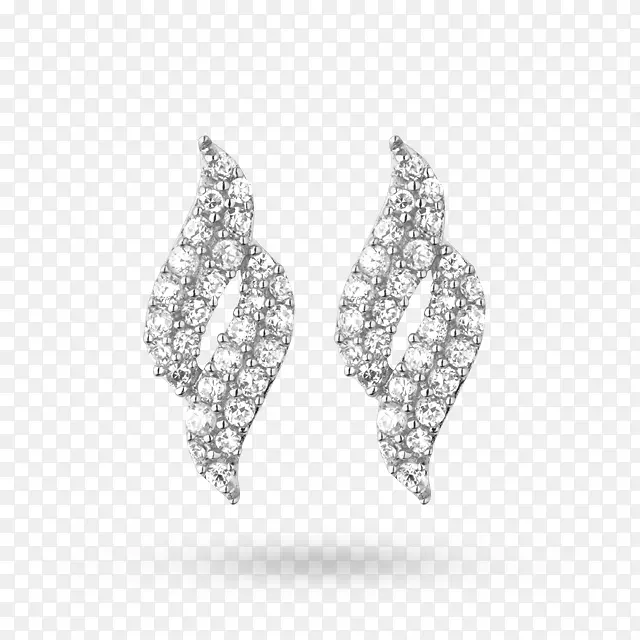 耳环体珠宝钻石立方氧化锆