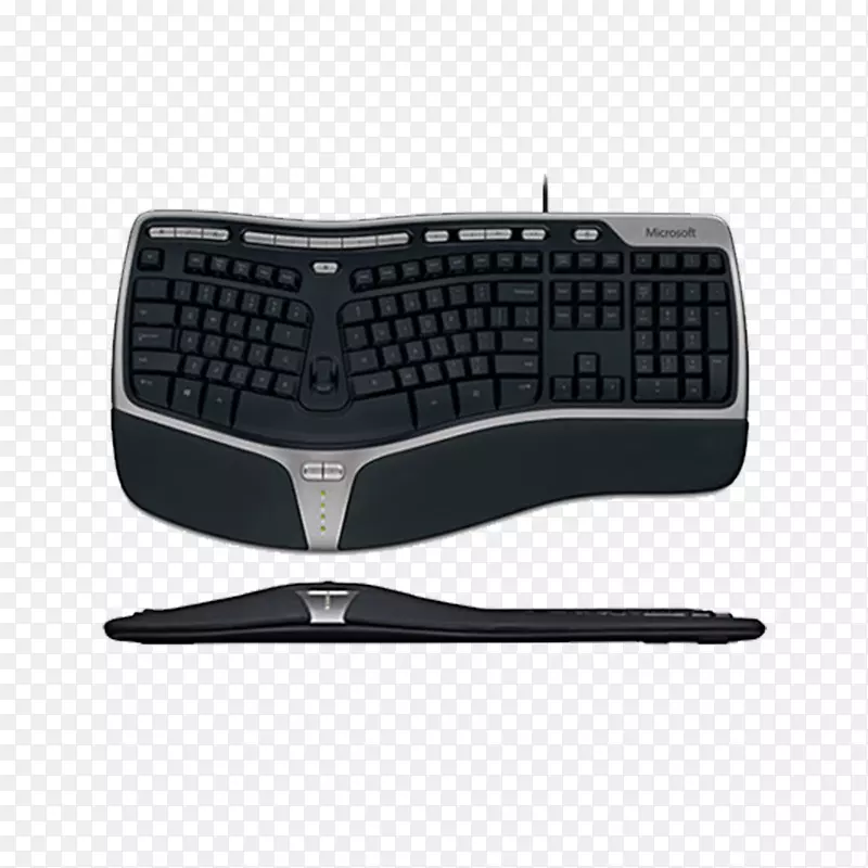电脑键盘微软自然工效学键盘4000 Polonais微软自然工效学4000微软自然键盘