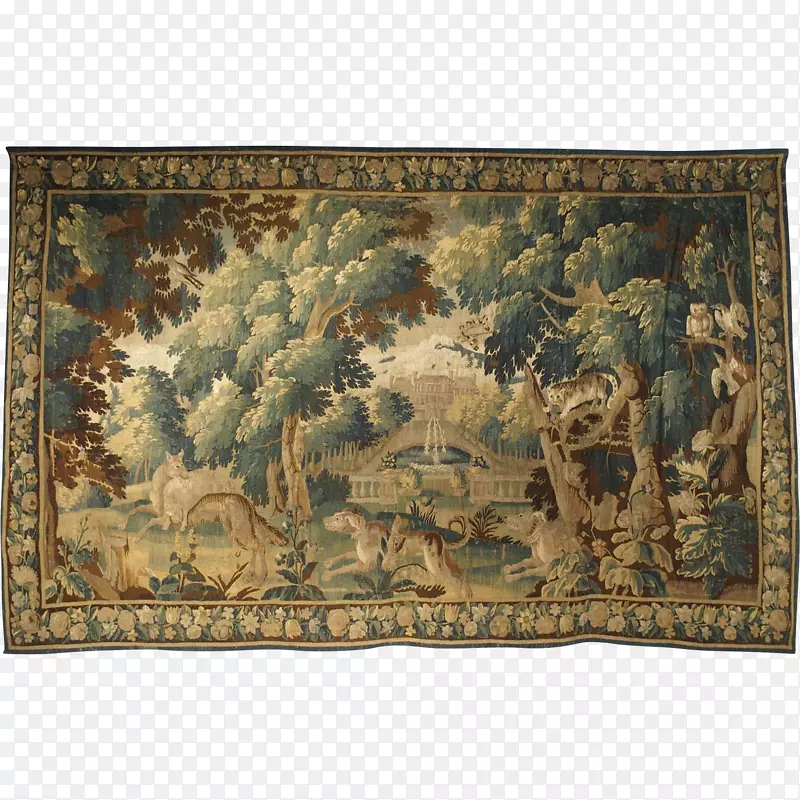 17世纪织锦奥布森快报1600 s-地毯