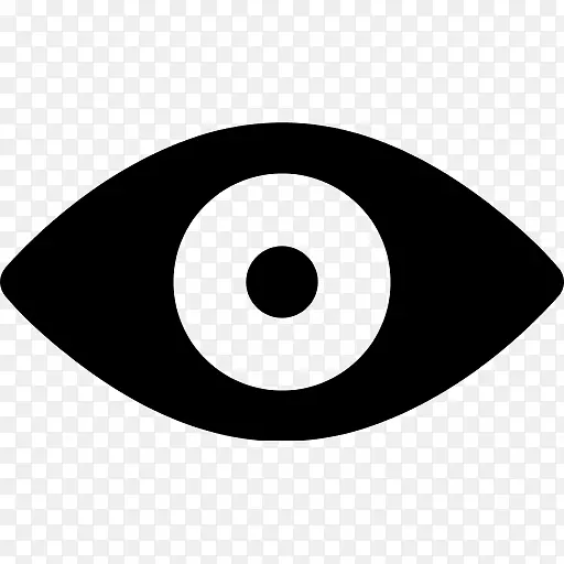 瞳孔眼虹膜计算机图标.眼睛