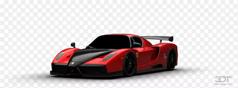 超级跑车汽车设计性能汽车模型车-恩佐法拉利