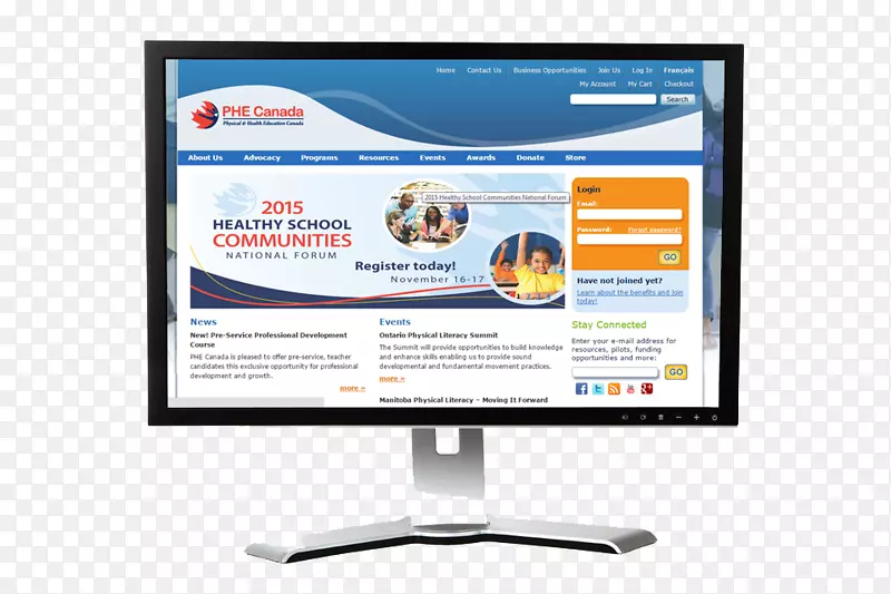 电脑显示器显示广告电脑软件网页