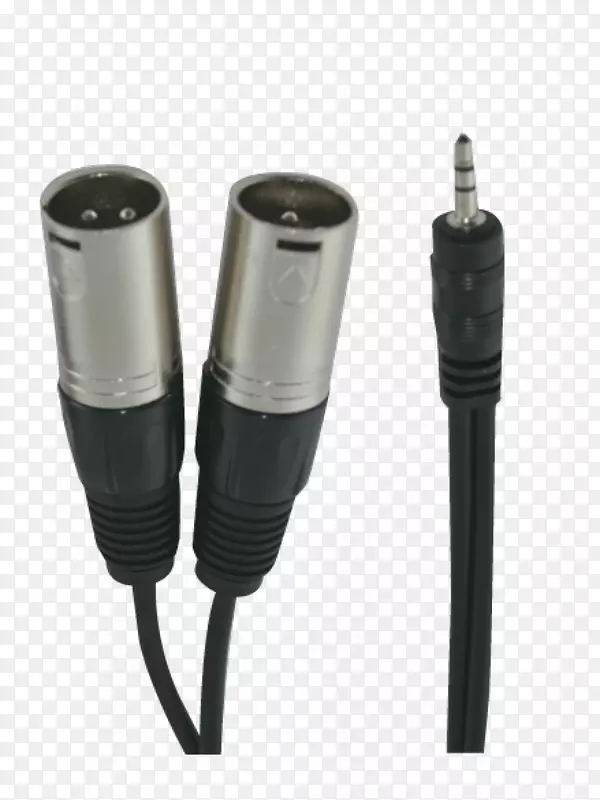 同轴电缆XLR连接器电话连接器平衡线电连接器XLR连接器