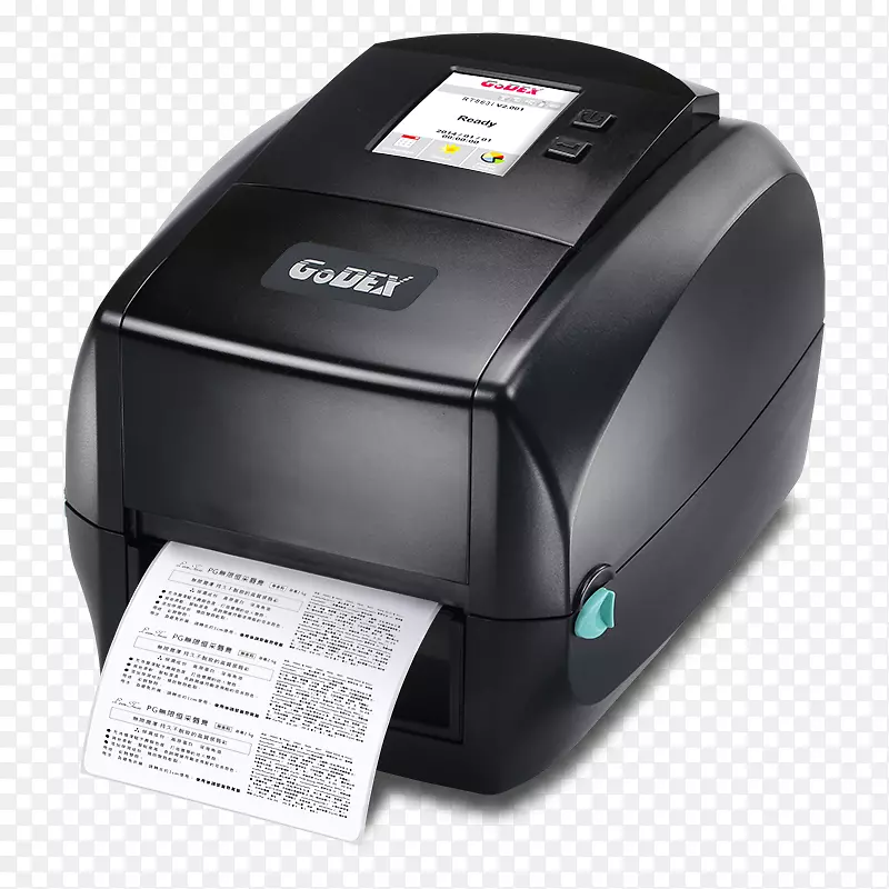 标签打印机条形码打印机godex rt730i-打印机