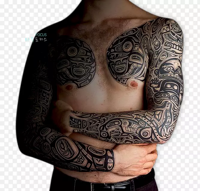 袖子纹身艺术家波利尼西亚-设计