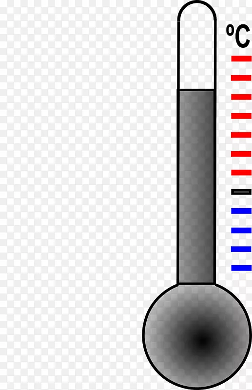 大气温度计温度剪辑艺术创意温度计