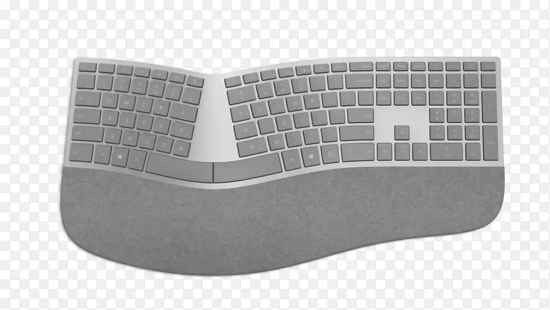 计算机键盘微软表面人机工程学键盘-微软