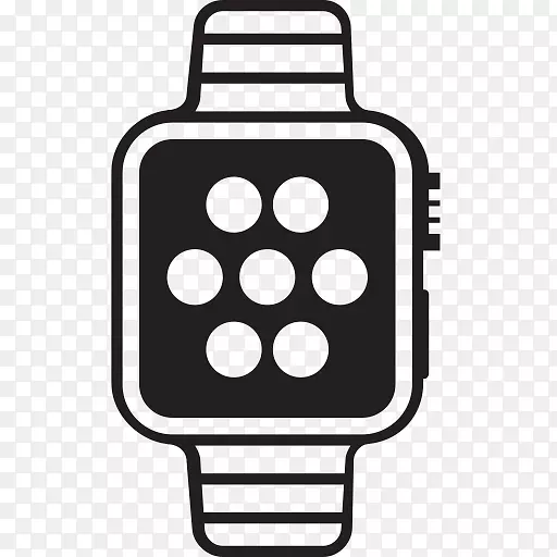 苹果手表智能手表电脑图标手表
