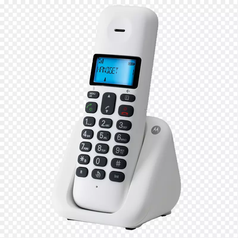 摩托罗拉t 311硬件/电子无绳电话数字增强无绳通信家庭和商务电话.MANOS
