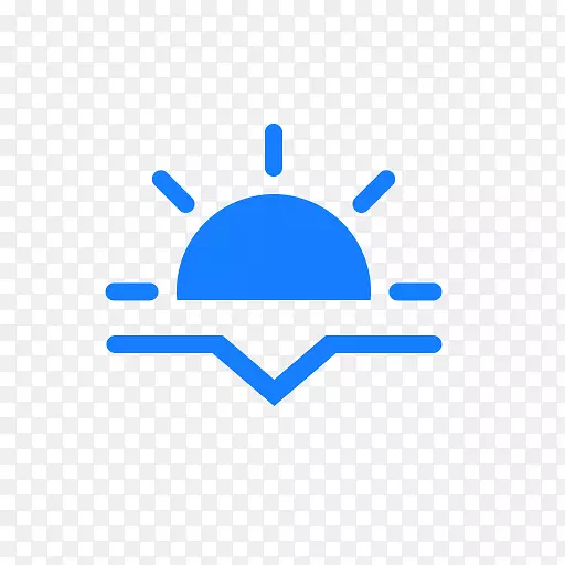 太阳符号日落电脑图标剪辑艺术符号