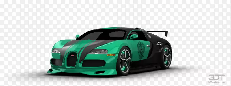 中型轿车汽车设计紧凑型轿车性能车-Bugatti Veyron