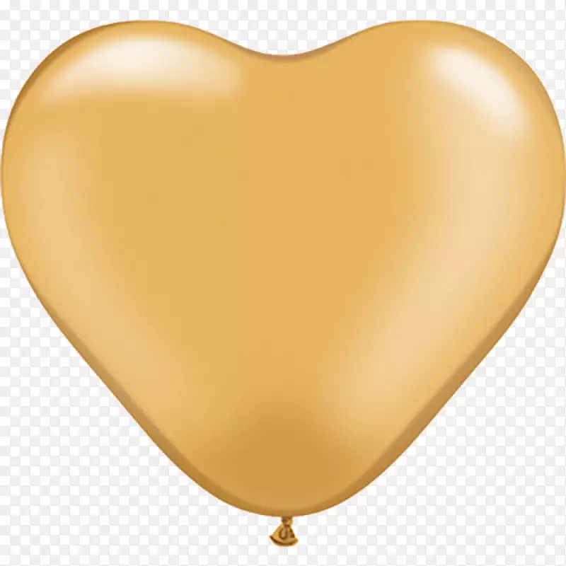 玩具气球心彩色金气球