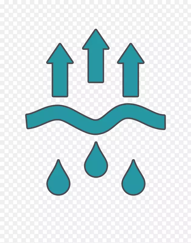 蒸发水循环降水-水