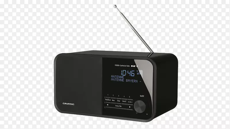 公共广播系统供电扬声器无线电接收器