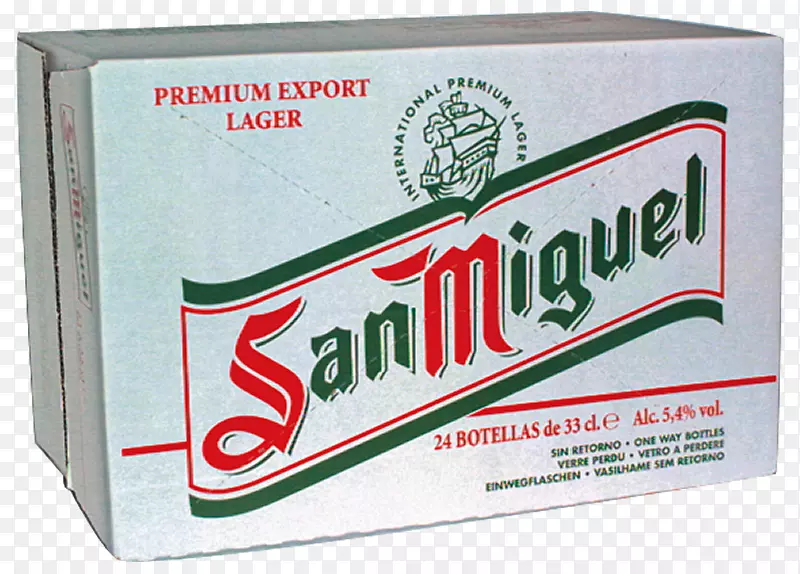 圣米格尔啤酒酒瓶标识-啤酒