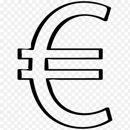 电脑图标资助欧元-欧元