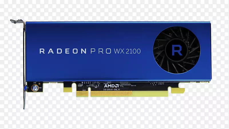 显卡和视频适配器和Radeon pro WX 2100 GDDR 5 SDRAM-计算机