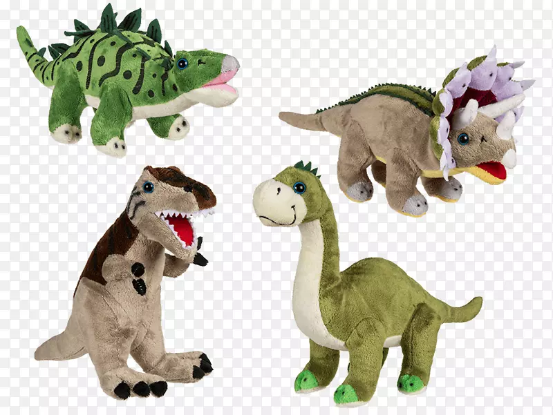 恐龙填充动物&可爱的玩具暴龙区-恐龙