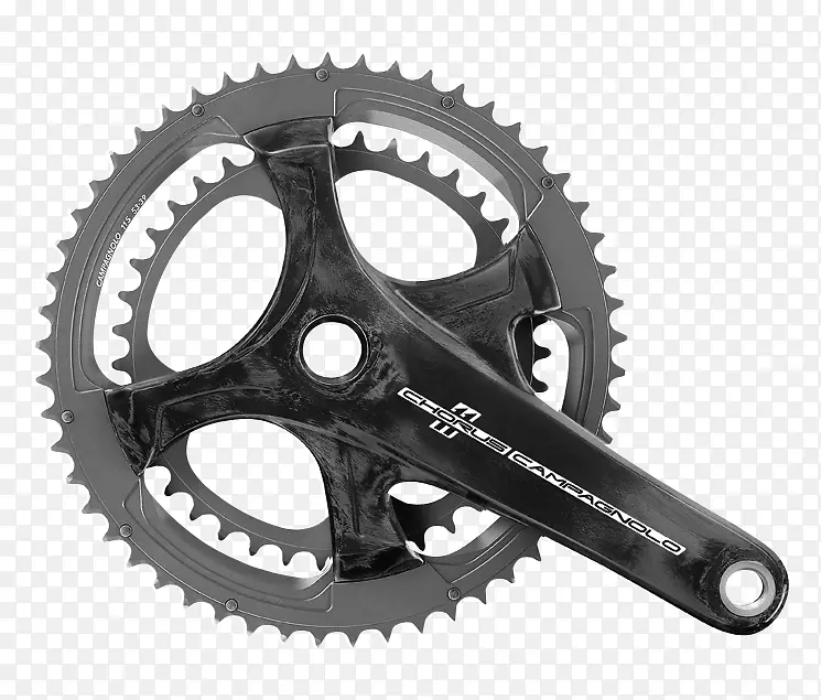 Campagnolo超级记录群集自行车曲柄Campagnolo唱片-自行车