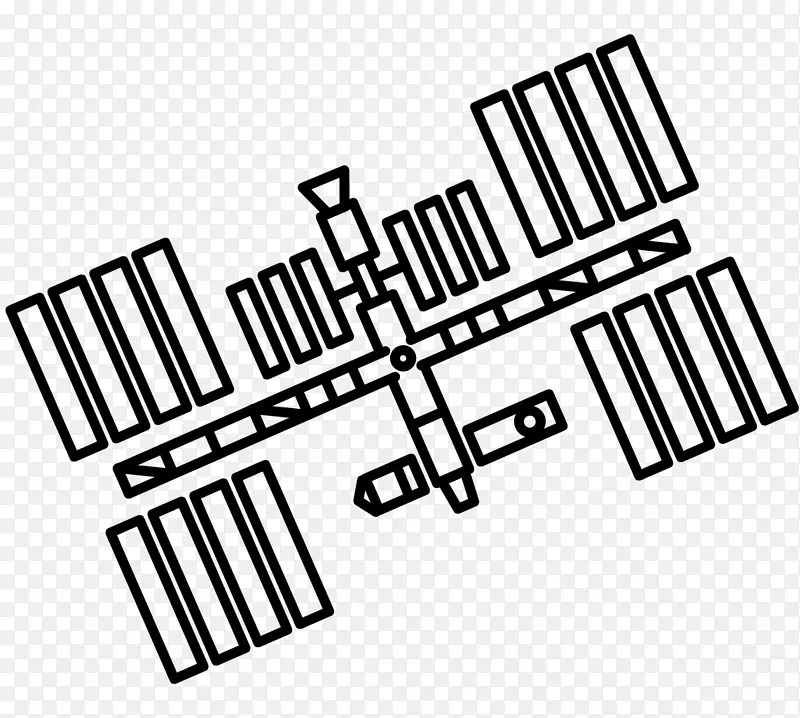 国际空间站绘图纸-国际空间站