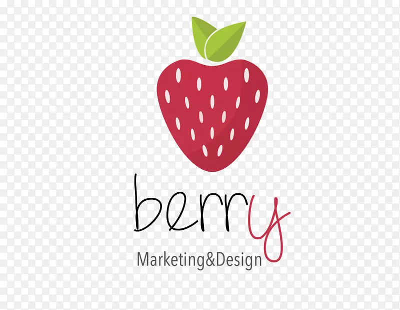草莓商标桌面壁纸品牌字体-草莓