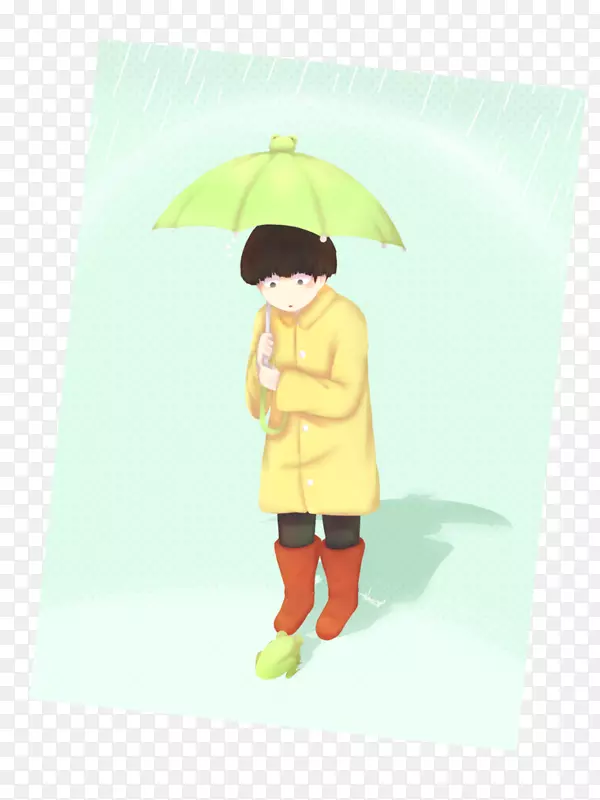 雨伞卡通儿童外套-雨伞