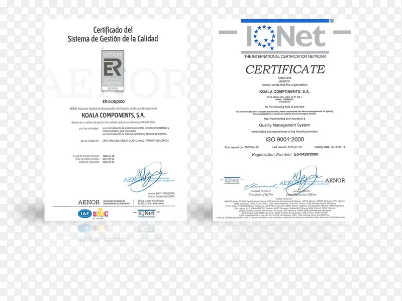 ISO 9001质量管理体系国际标准化认证组织