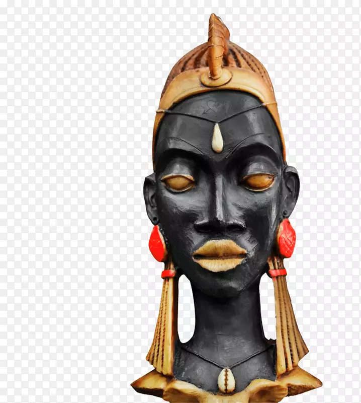 传统非洲面具收藏摄影版税-免费面具